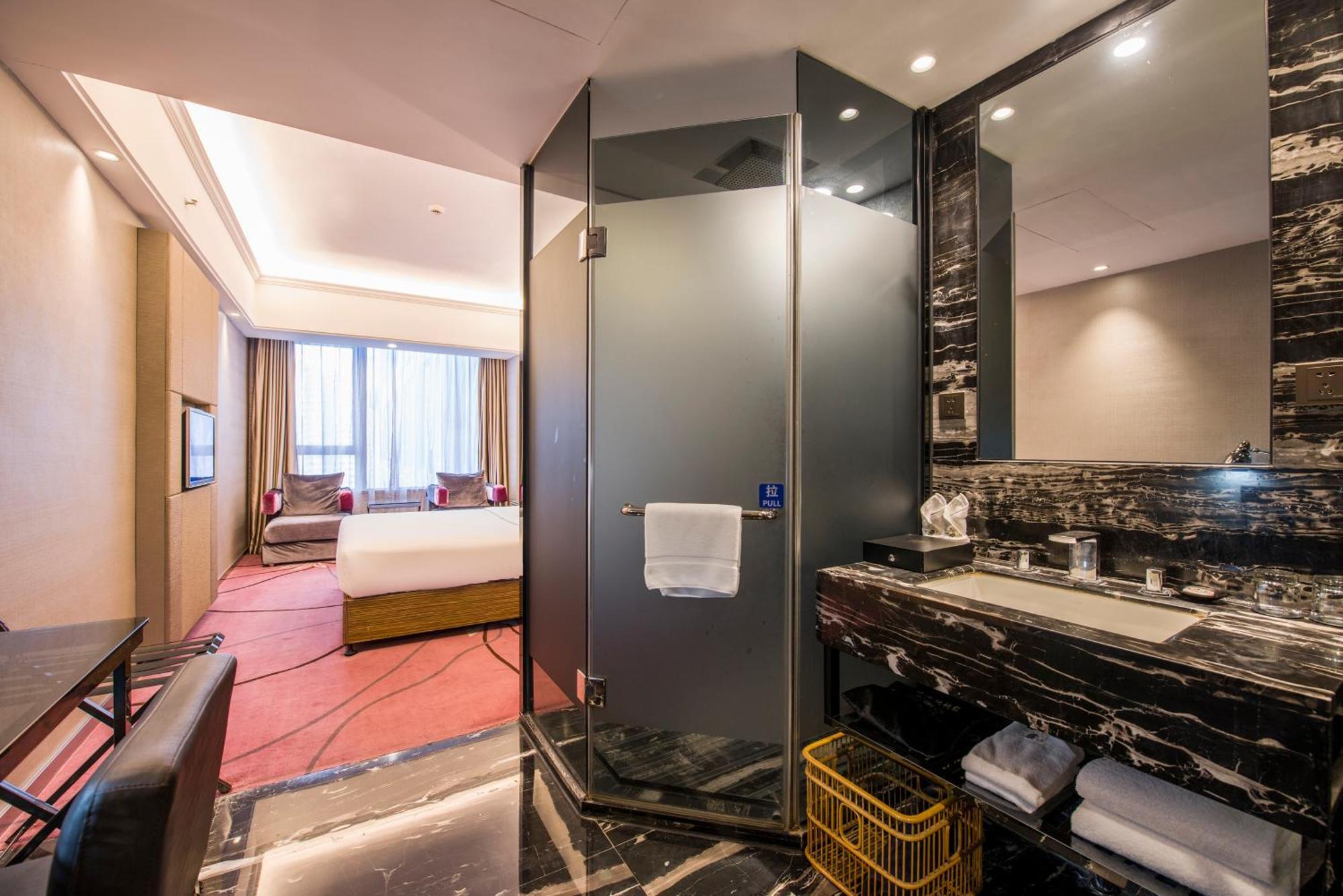 La Perle International Hotel - Free Shuttle Between Hotel And Exhibition Center During Canton Fair & Exhibitor Registration Counter Kamer foto
