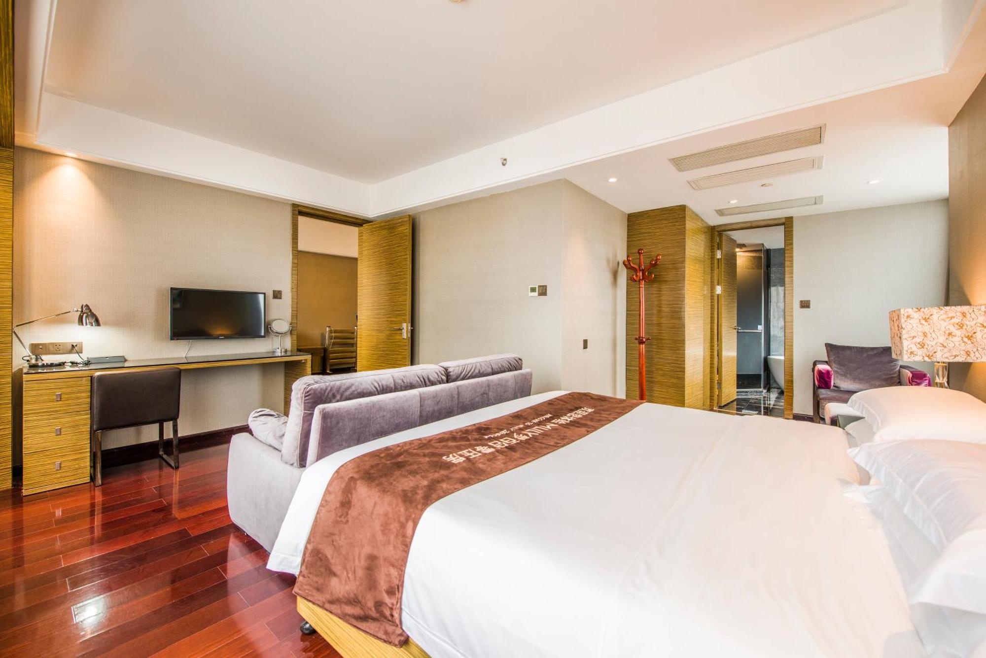 La Perle International Hotel - Free Shuttle Between Hotel And Exhibition Center During Canton Fair & Exhibitor Registration Counter Kamer foto