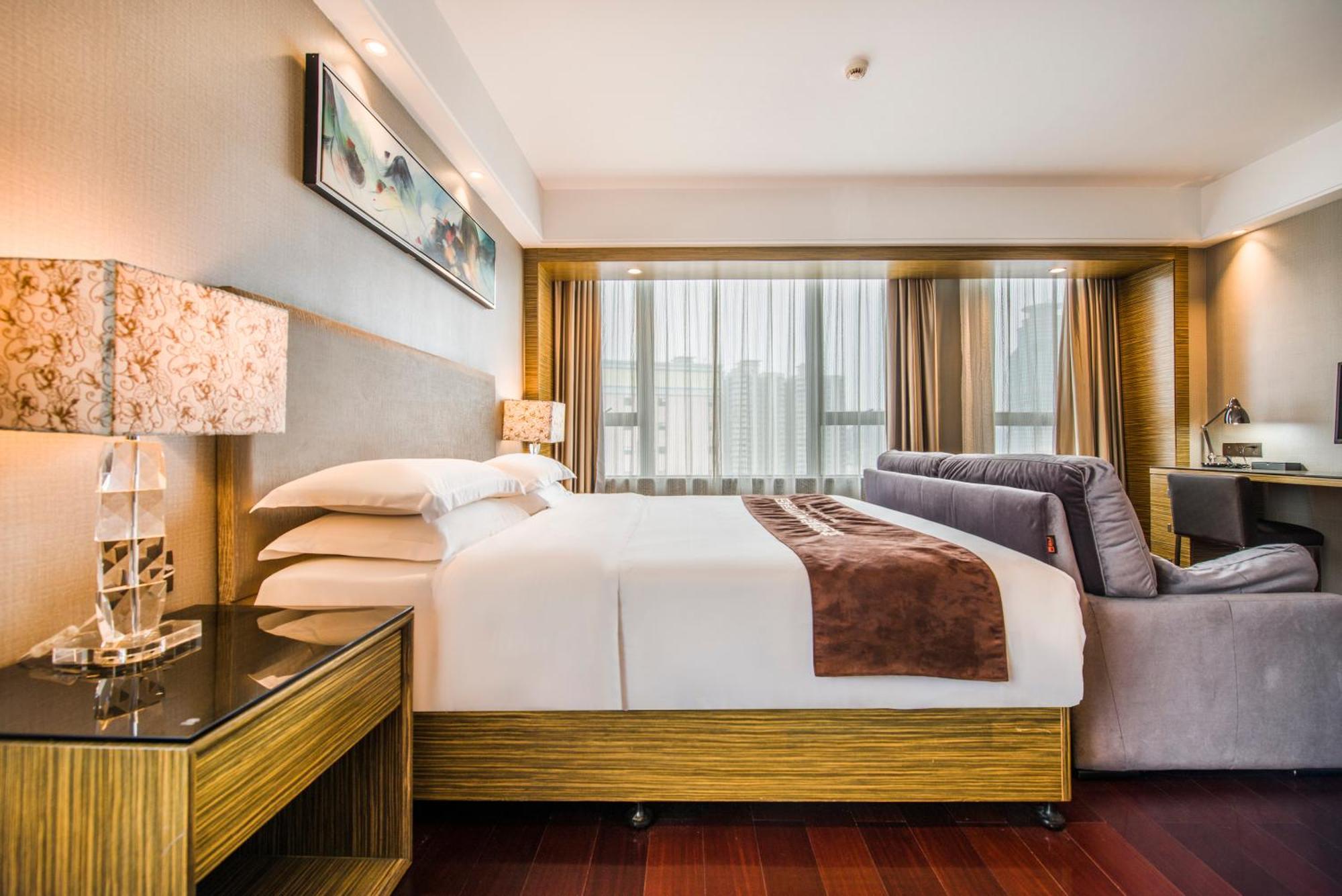 La Perle International Hotel - Free Shuttle Between Hotel And Exhibition Center During Canton Fair & Exhibitor Registration Counter Kamer foto