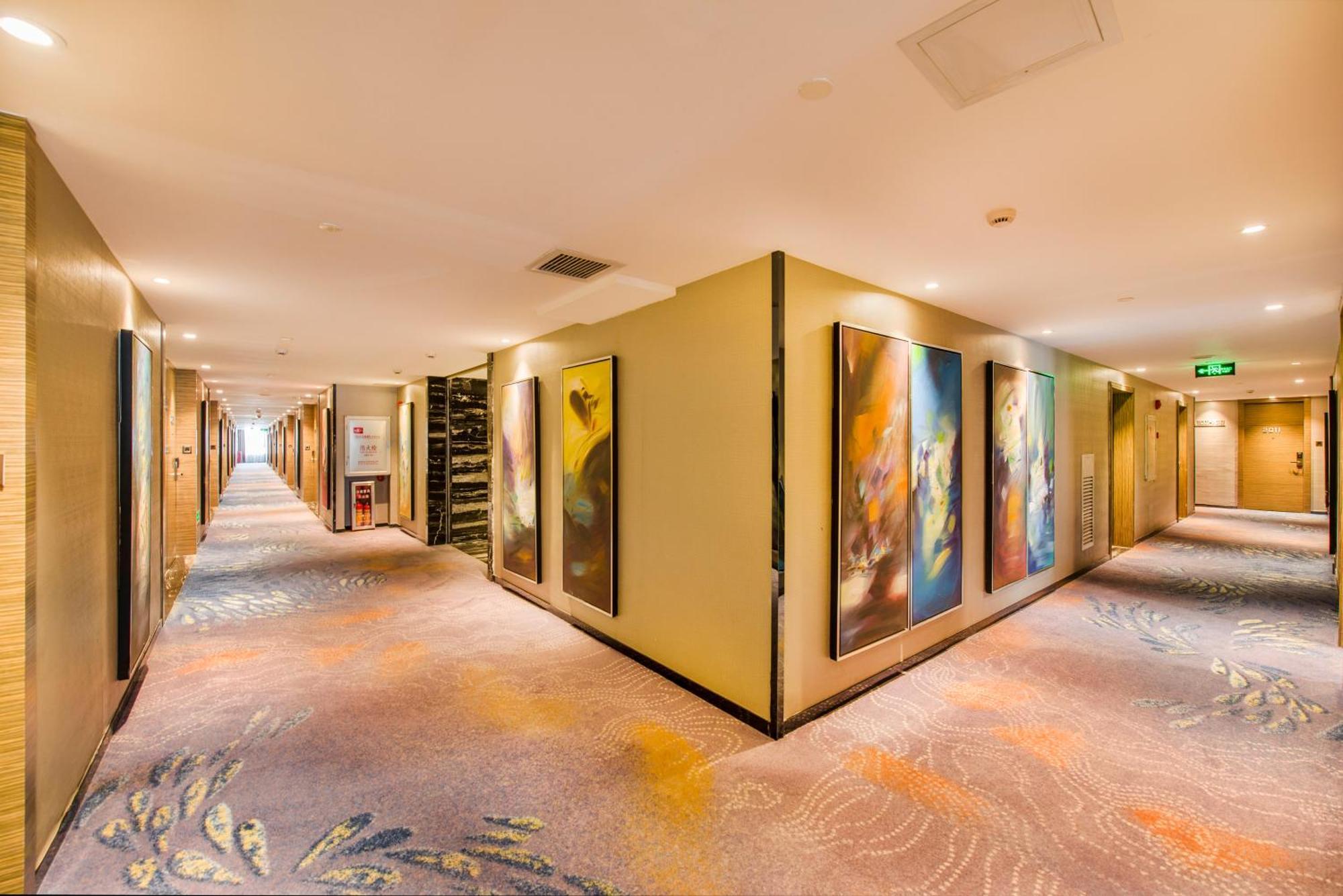 La Perle International Hotel - Free Shuttle Between Hotel And Exhibition Center During Canton Fair & Exhibitor Registration Counter Buitenkant foto