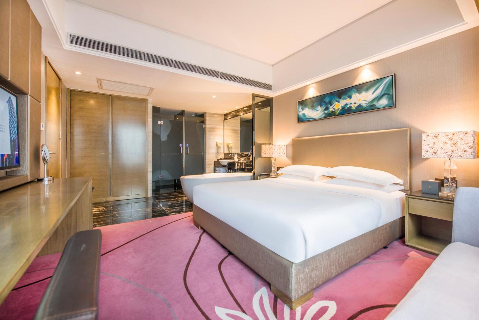 La Perle International Hotel - Free Shuttle Between Hotel And Exhibition Center During Canton Fair & Exhibitor Registration Counter Kamer foto
