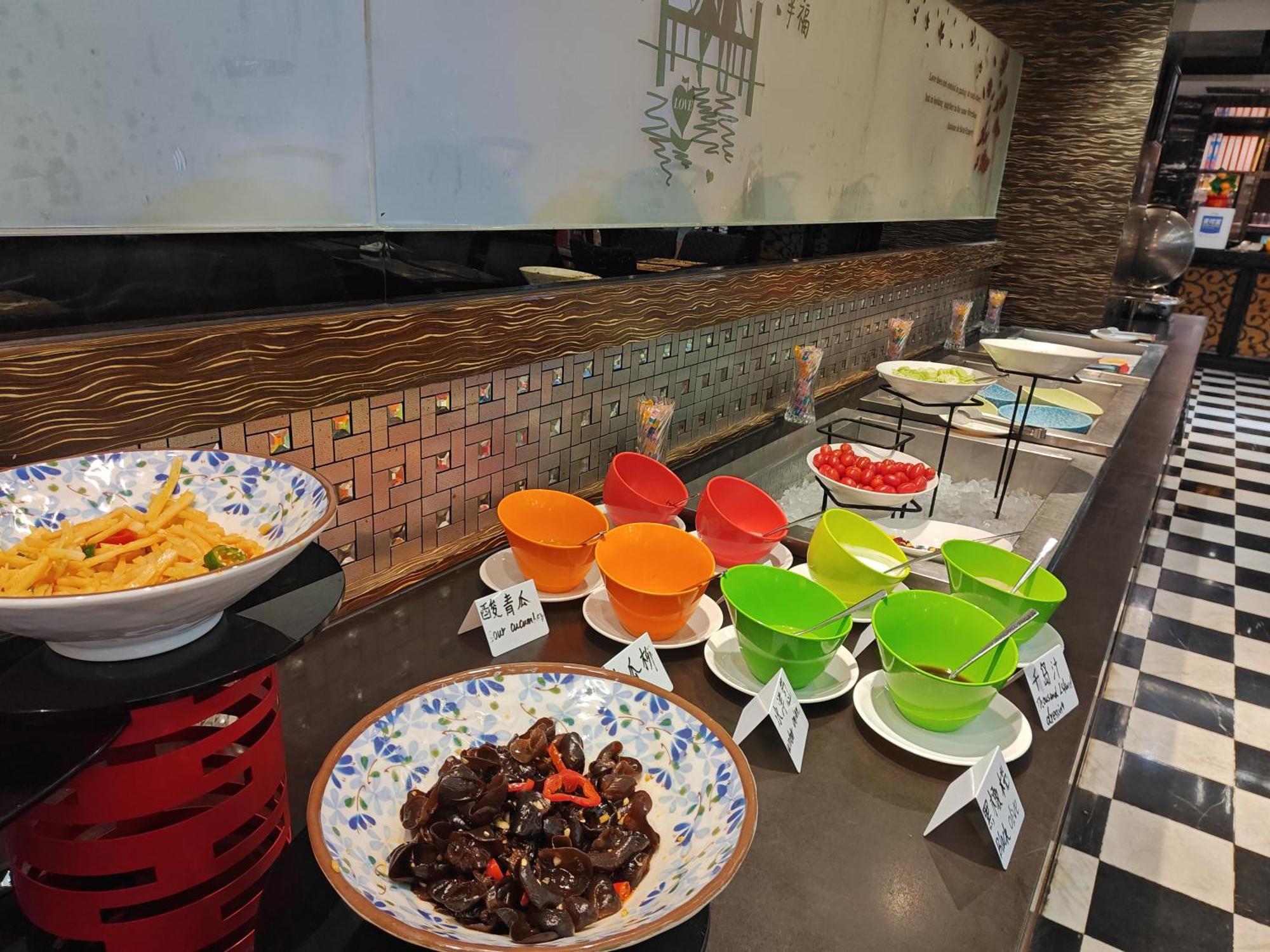 La Perle International Hotel - Free Shuttle Between Hotel And Exhibition Center During Canton Fair & Exhibitor Registration Counter Buitenkant foto